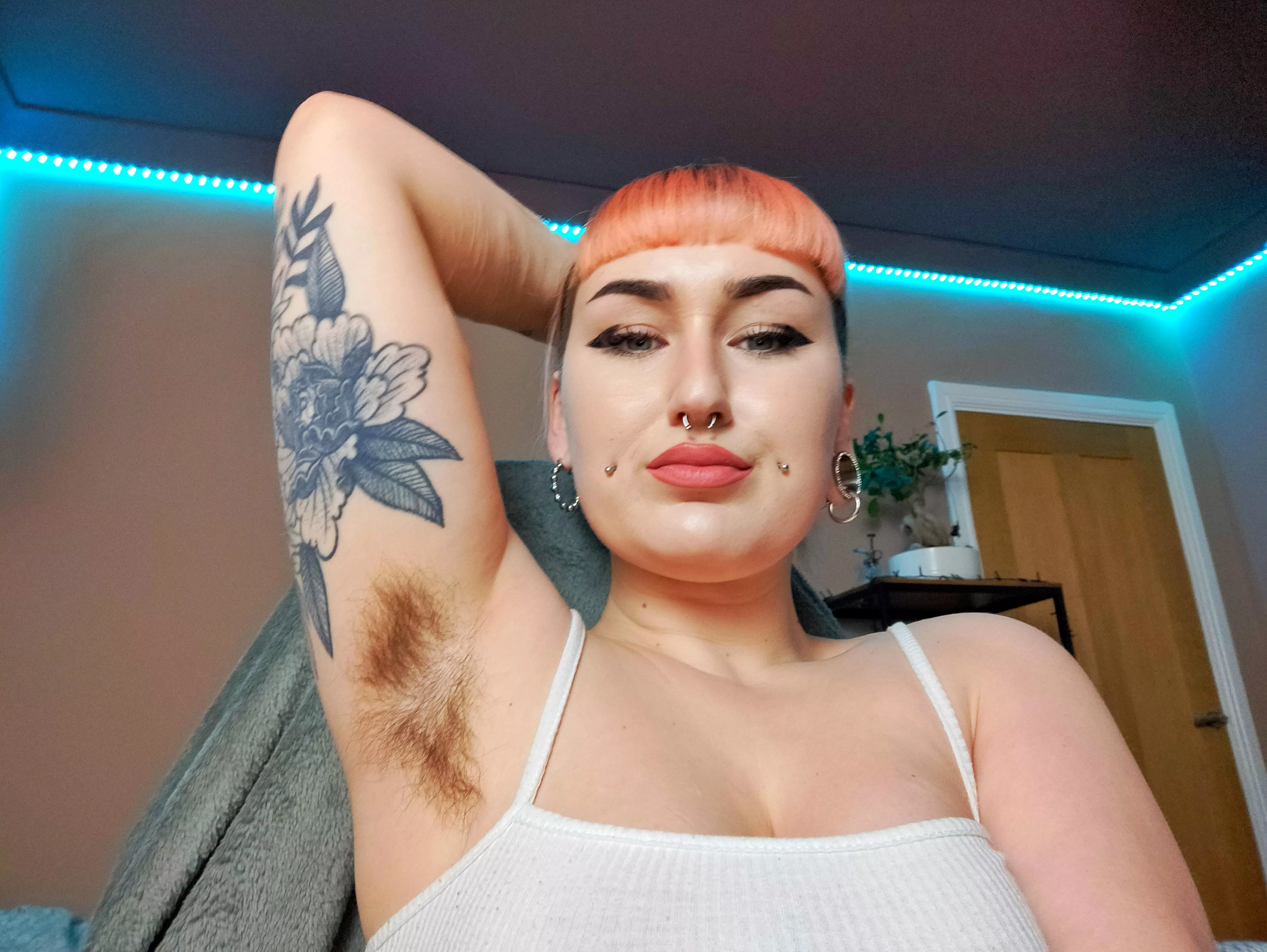 Can you guess how long it's been since I last shaved my armpits?