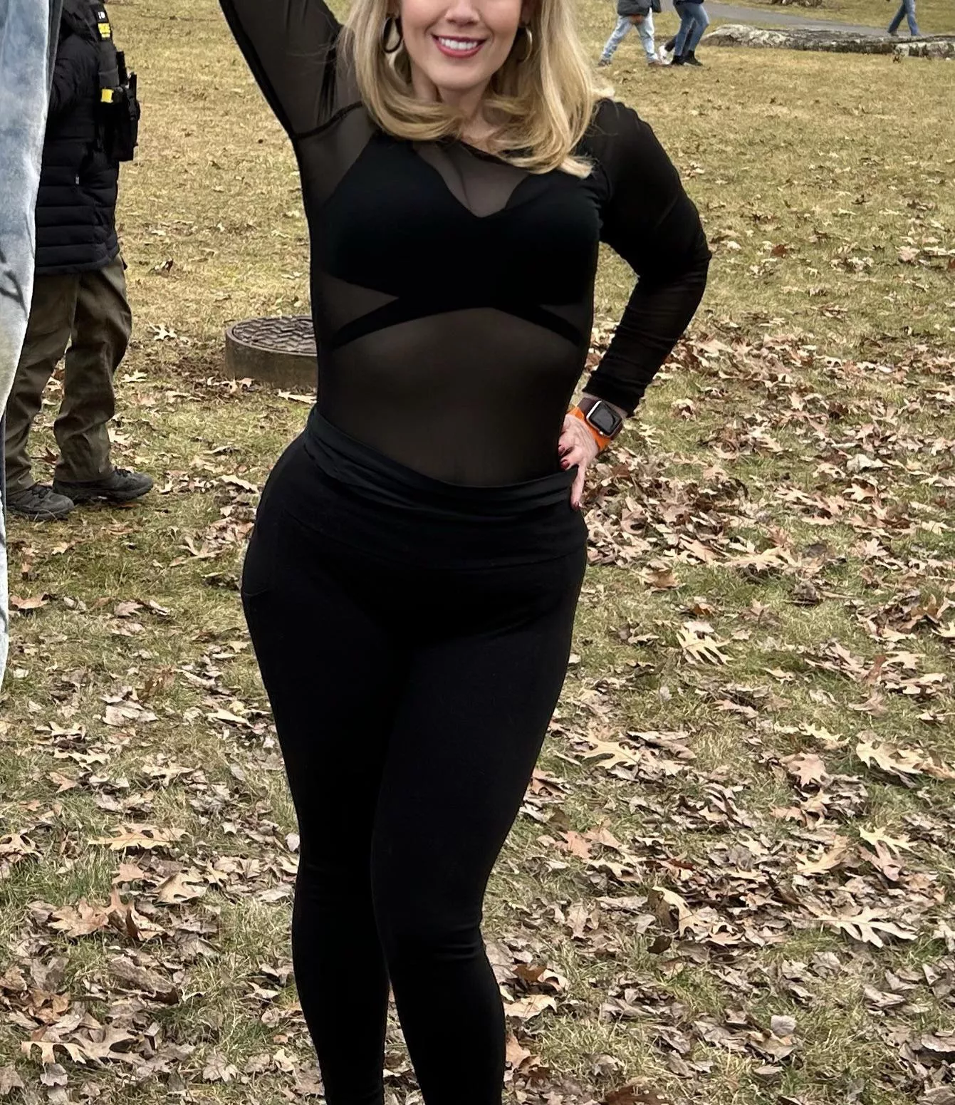 Could I borrow someone’s jacket?