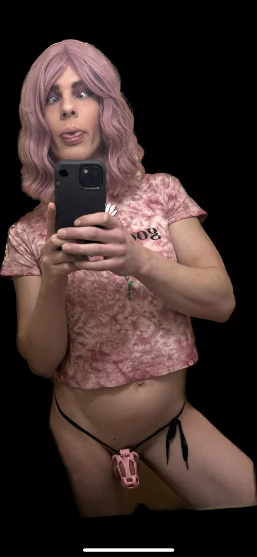 Cross eyed bimbo brainwashed doll