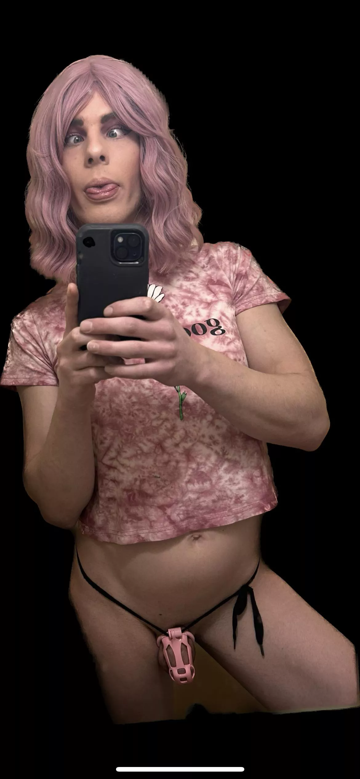 Cross eyed bimbo brainwashed doll