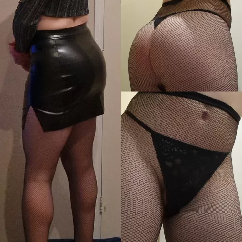 Do you think this outfit is sexy? Or do you prefer what's underneath?