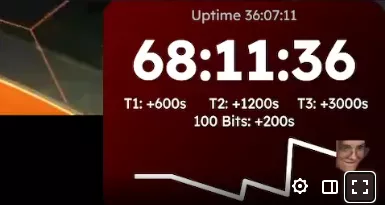 Does anyone know what this subathon countdown timer is called?