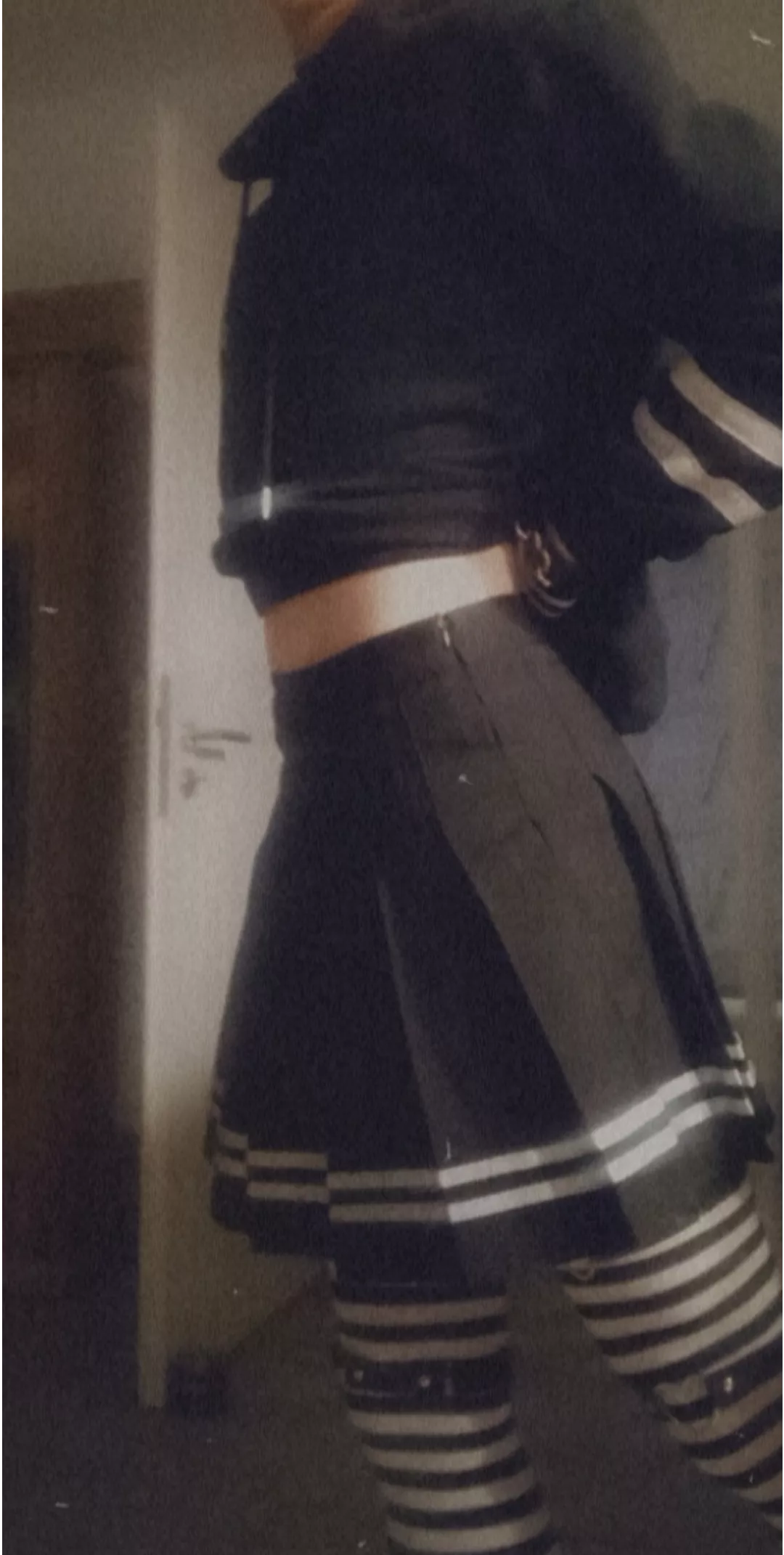 First time going outside like this \>.</