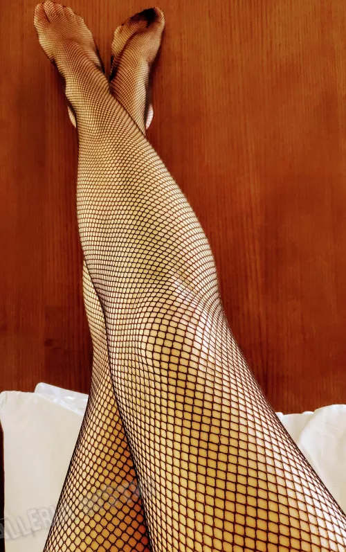 fishnets make my legs hotter