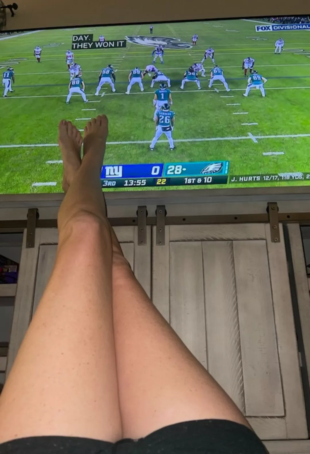 Football or feet?