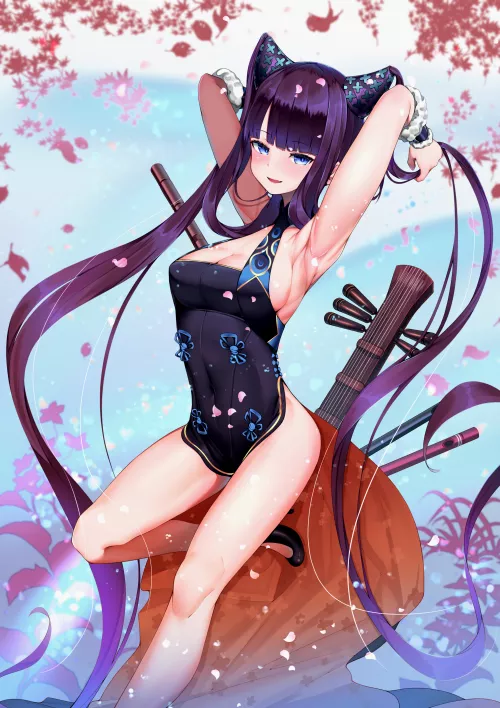 Foreigner Yang Guifei (obra de ajisio) [Fate/Grand Order]