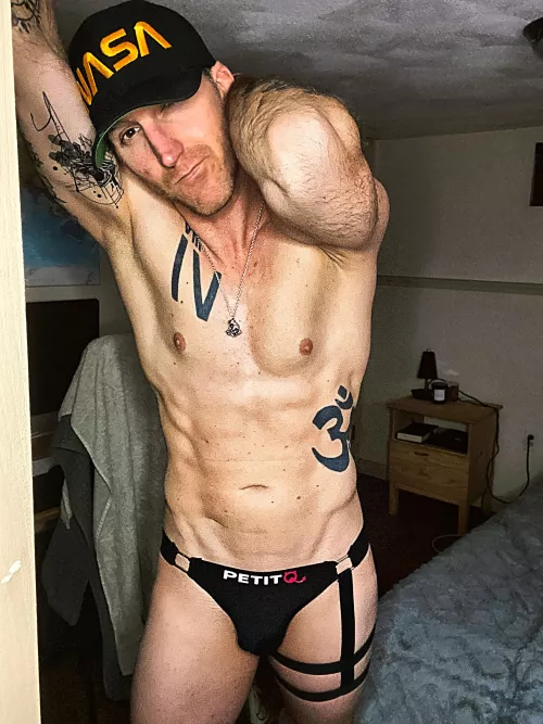 Found you hiding in my closet. Now just pondering what I ought to do to you…