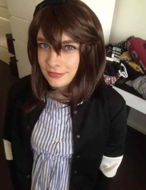 I like dressing girly