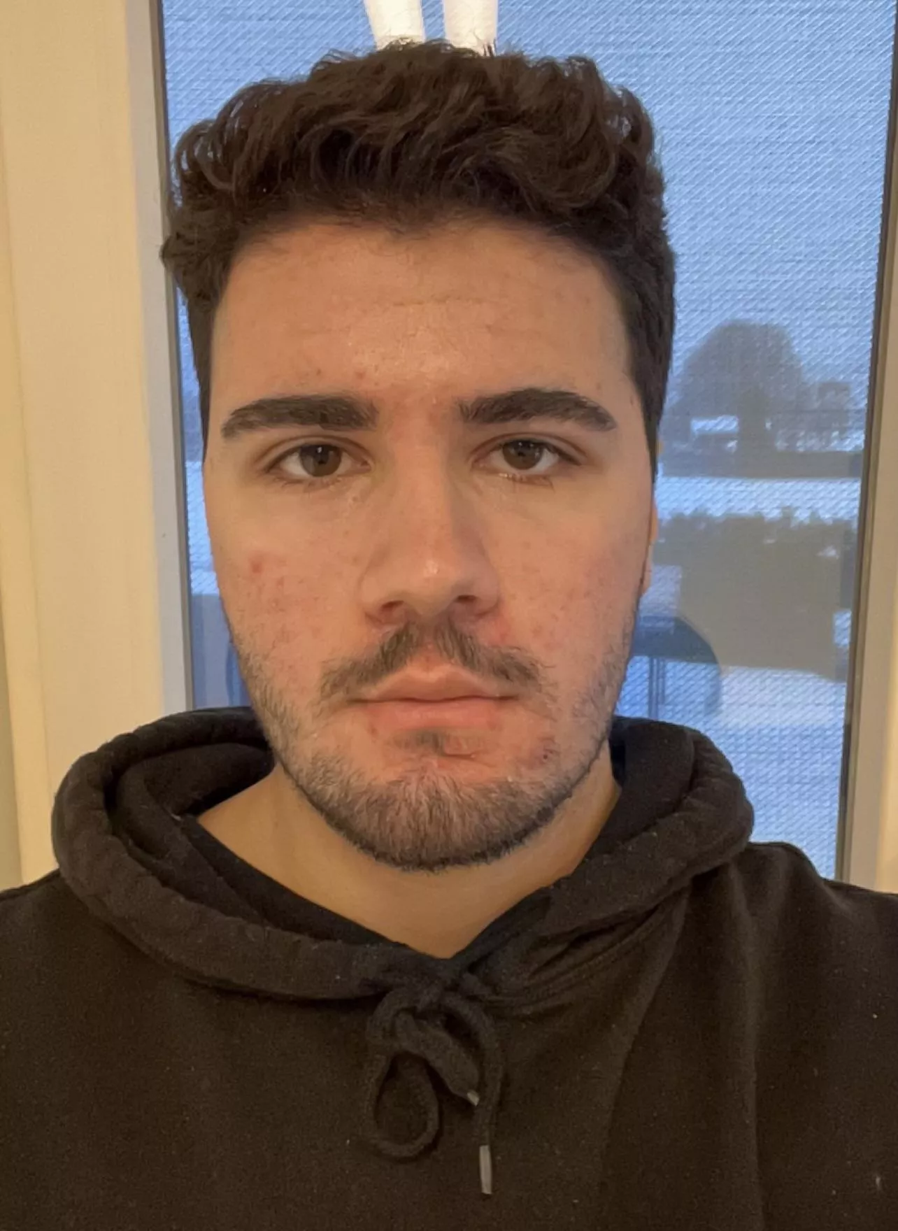 I love black hoodies