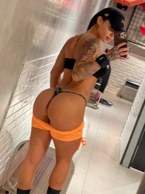 I love when the gym is empty