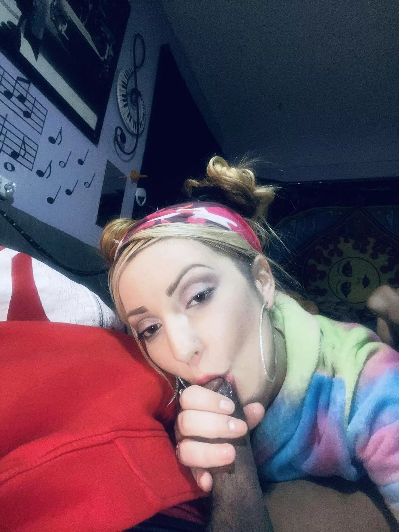 I seriously look so pretty with a bbc in my mouth hehe . 😋