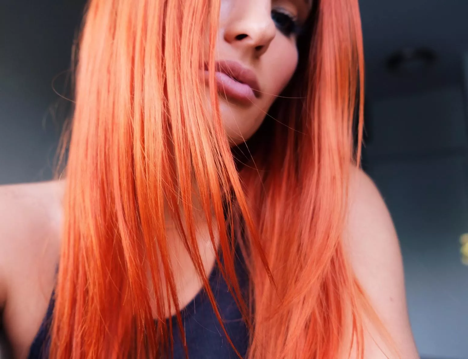 I was inspired by Hayley from Paramore 🍊🧡