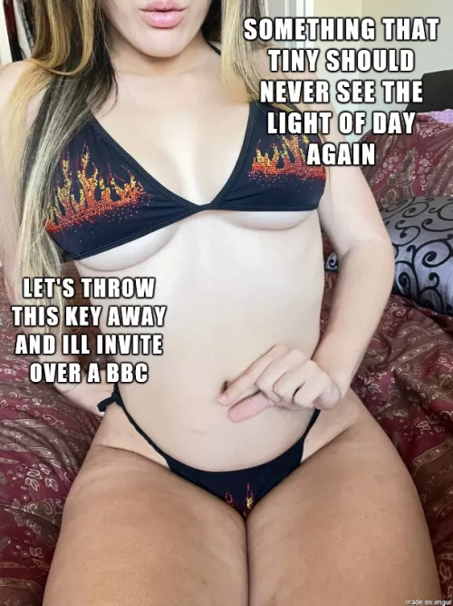 I'm a size queen, sorry babe, you knew this when we started dating