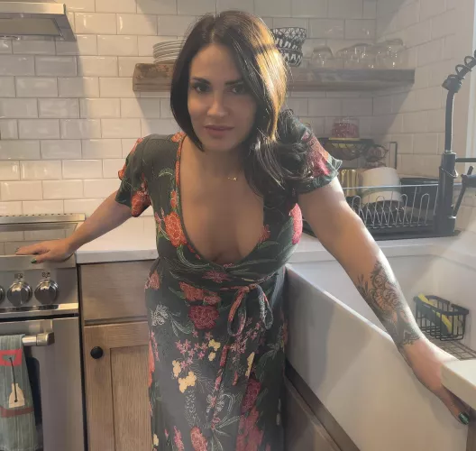 I’m glad you came over. I really need help with my plumbing. 44[F]