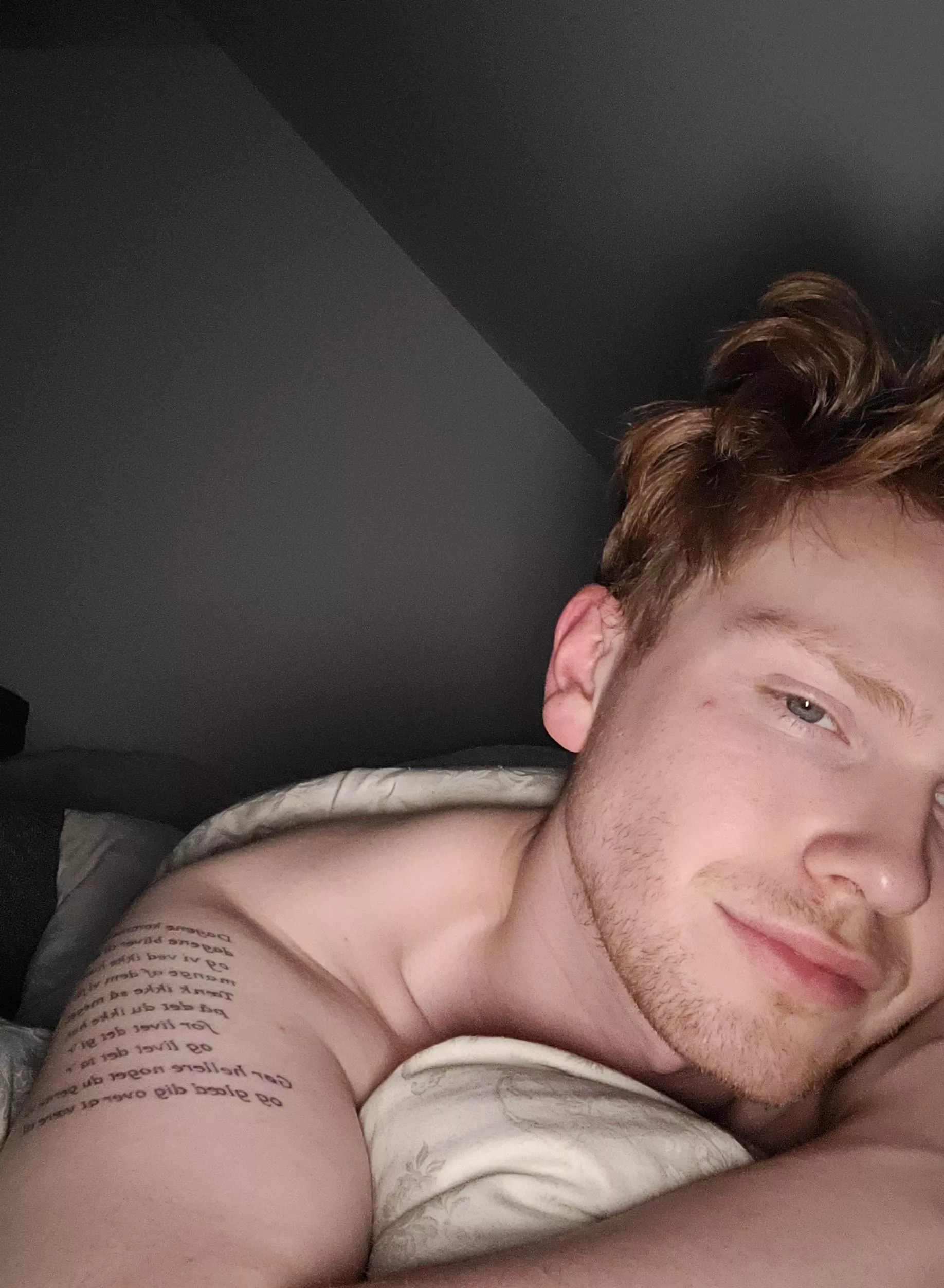 Just got into bed and already rocking bed hair... time truly does fly