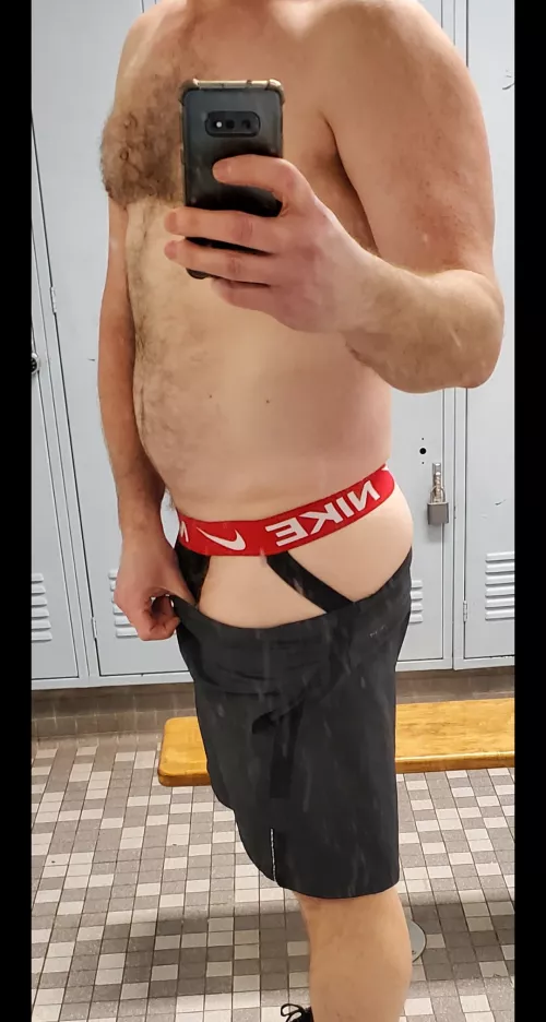 Lockerroom jock check