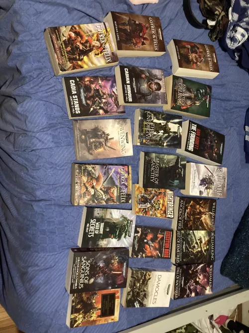 My friend told me I shouldn’t let women see my warhammer book collection (because it’ll definitely make them want to peg me) it’s super silly but well does it