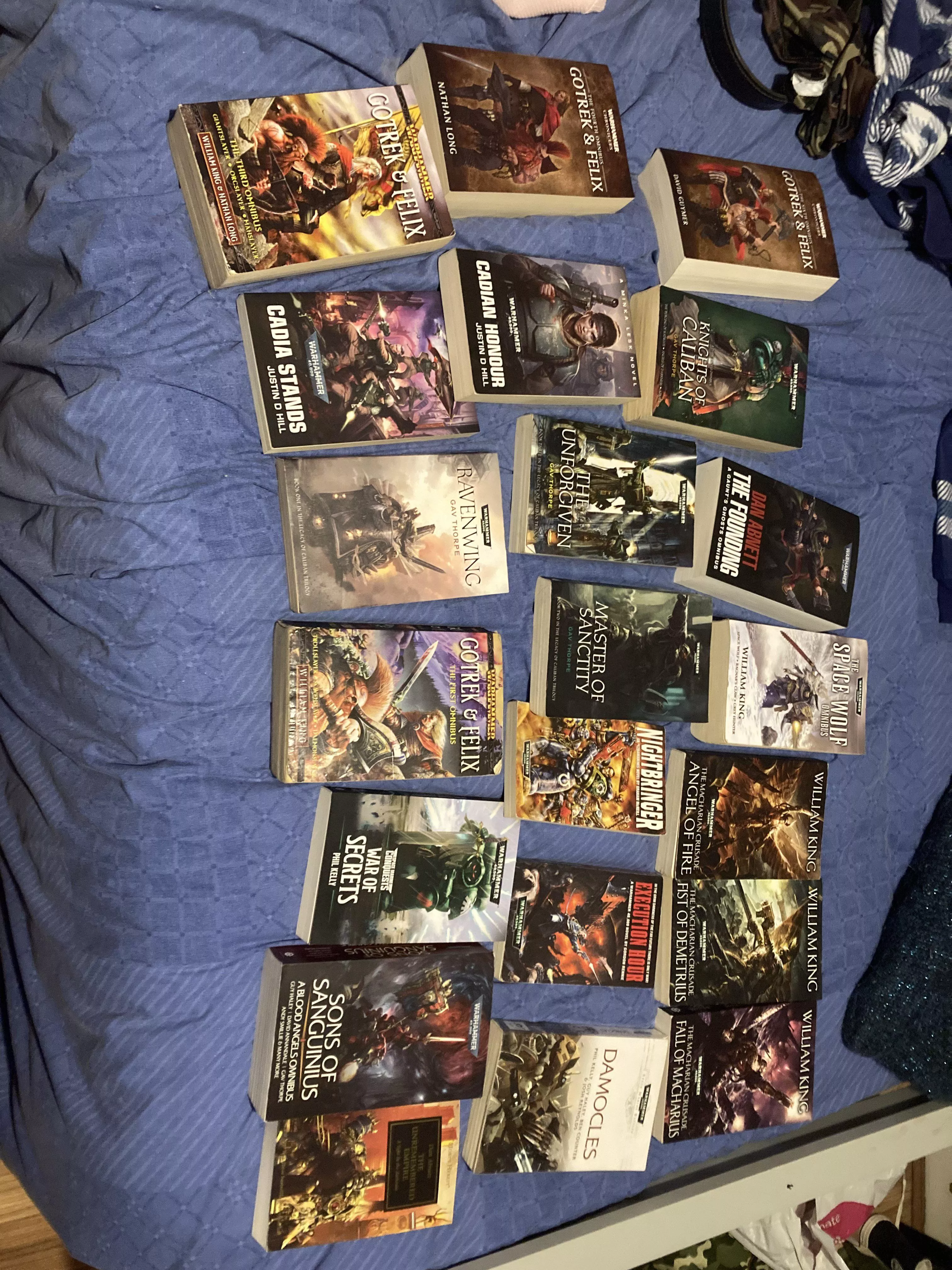 My friend told me I shouldn’t let women see my warhammer book collection (because it’ll definitely make them want to peg me) it’s super silly but well does it