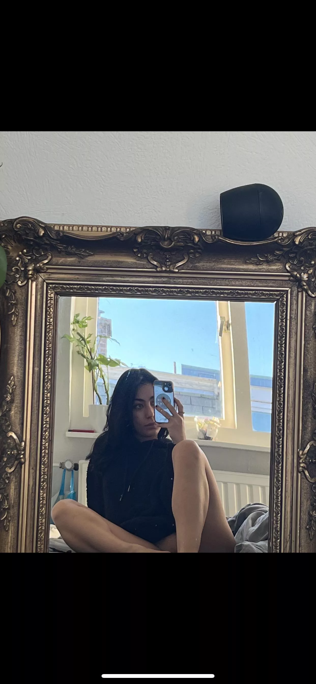 my husband's at work wanna come over?