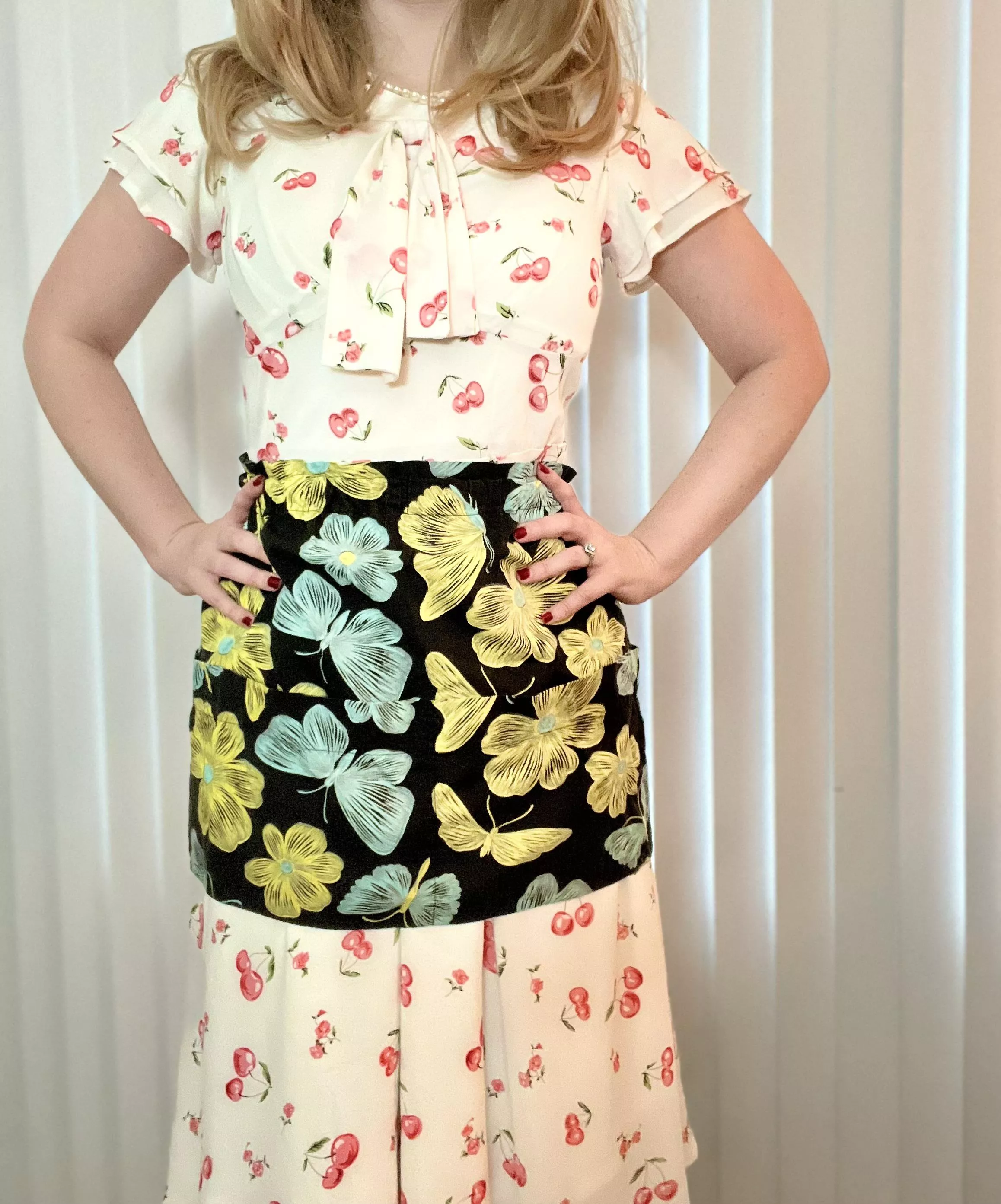 My vintage apron collection is growing!