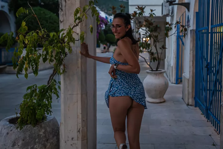 Naugty slut in the city