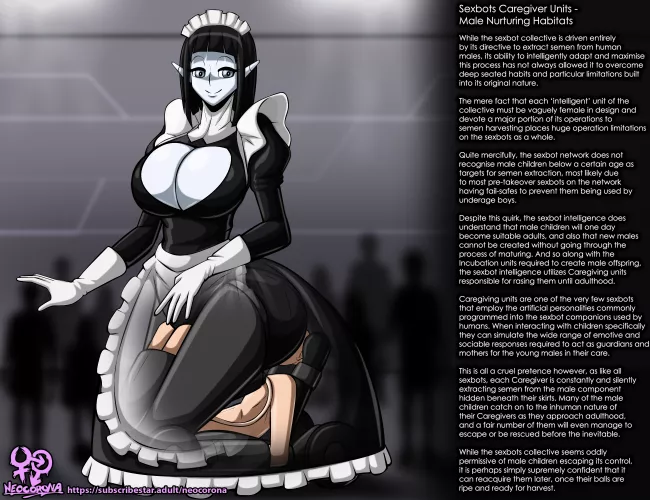 Neocorona Sexbot Apocalypse - Caregiver Units (Robots, Horror, Facesitting)