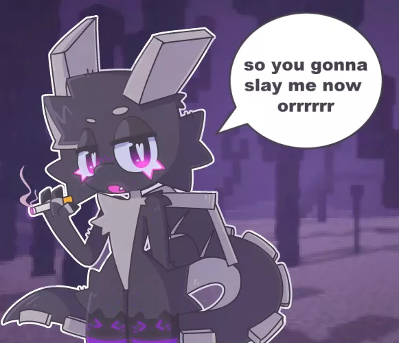 no wait why aRE YOU PUTTING THE SWORD DOWN (art by me @fridgenstuffs on twitter)