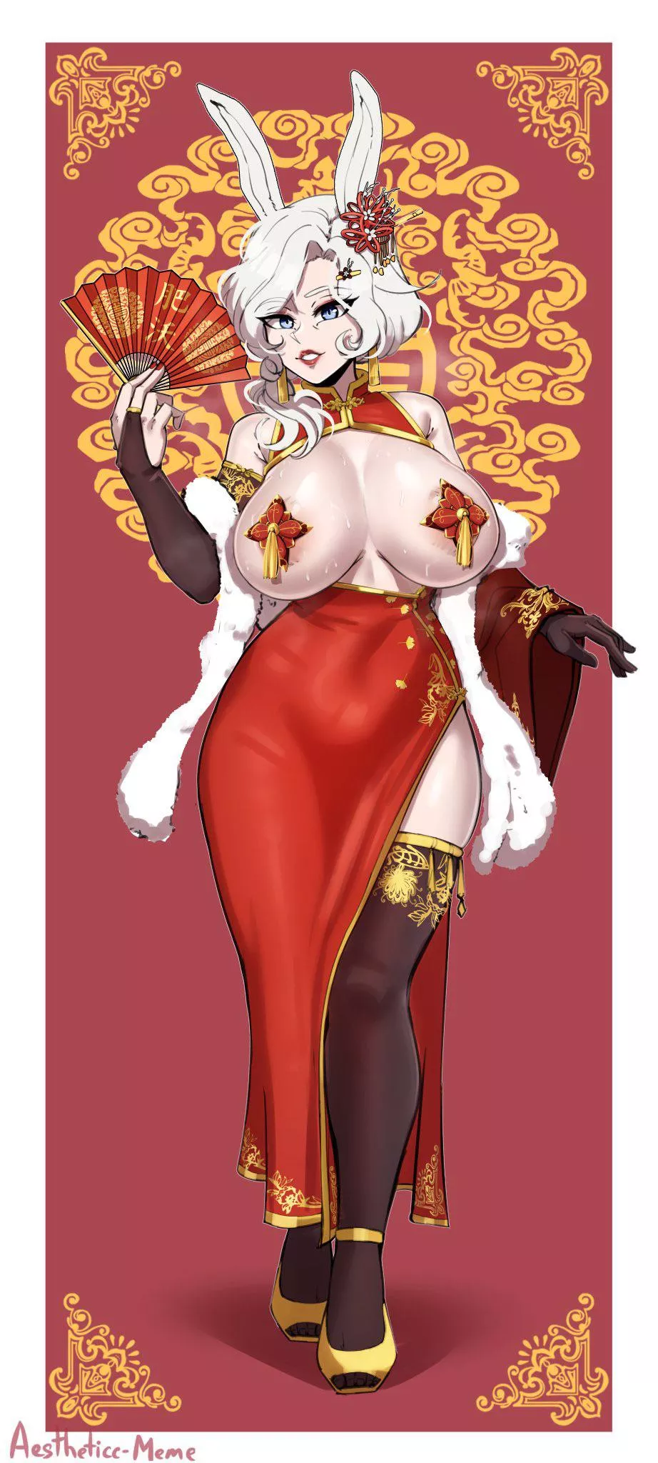 Qipao Bunny MILF