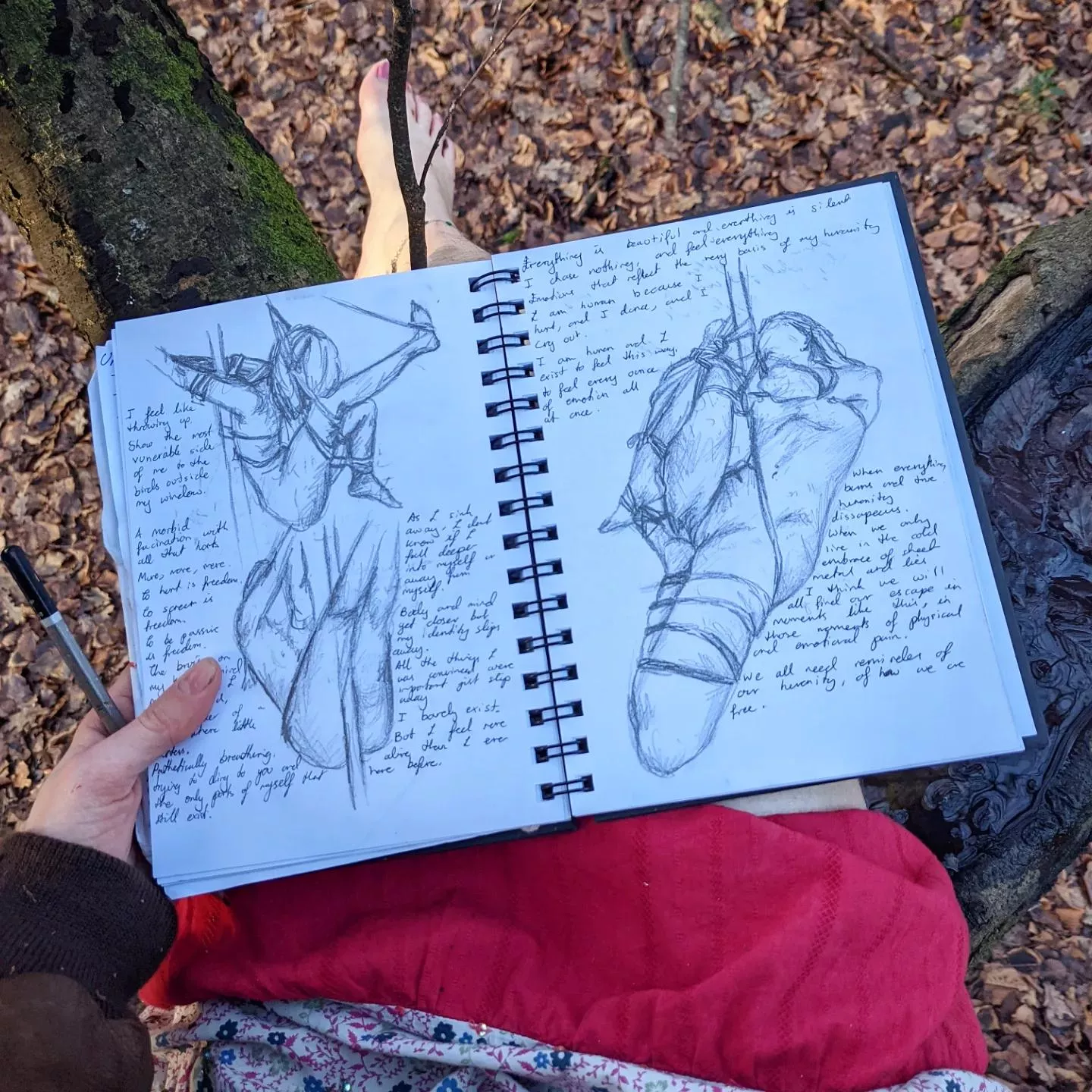 Recent sketches by me