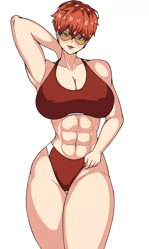 Redhead tomboy [Artist: DemonDog17]