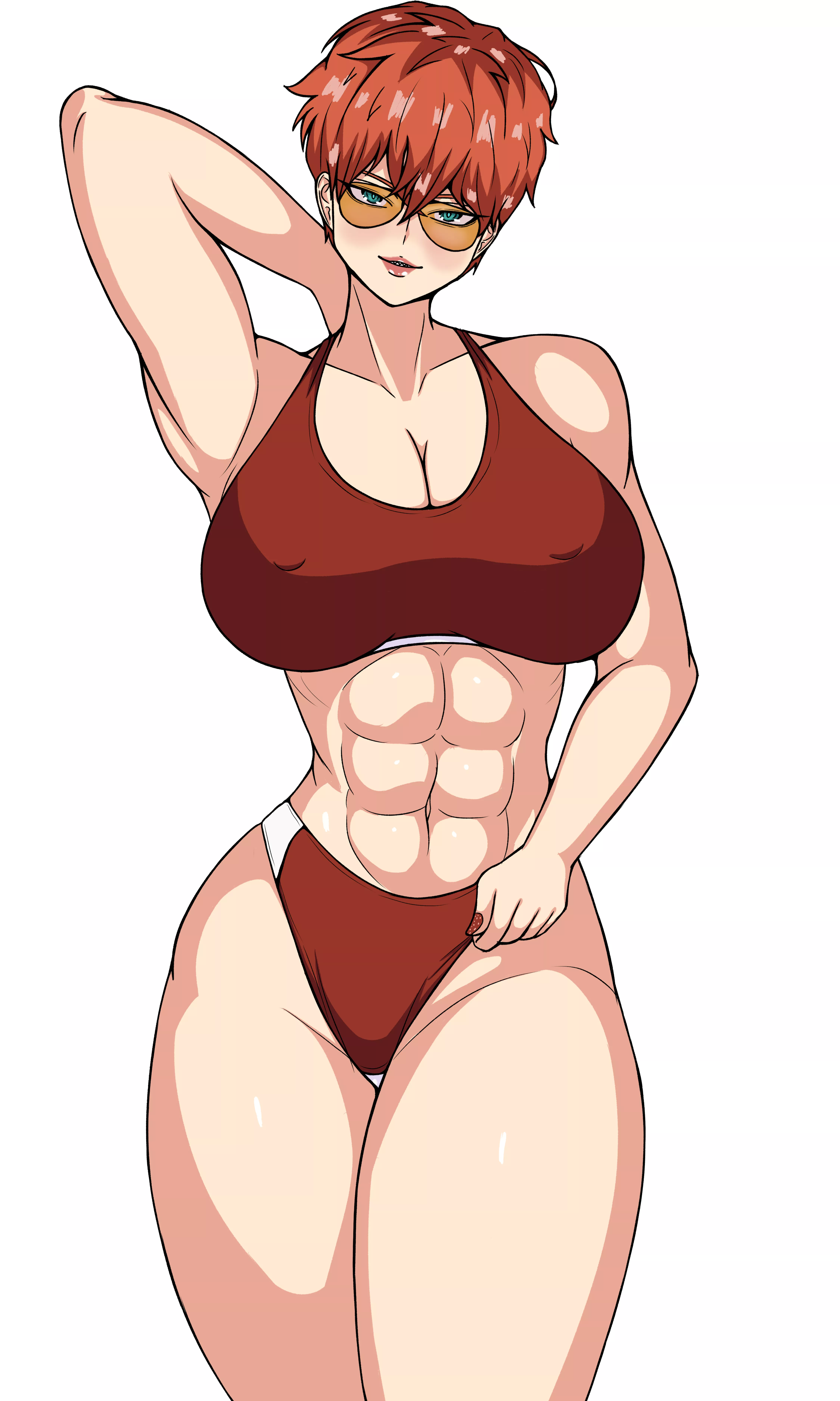 Redhead tomboy [Artist: DemonDog17]