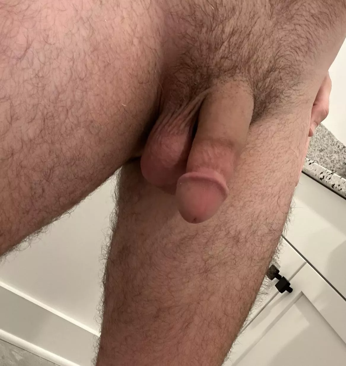 Semi softie before a shower. Im definitely a grower