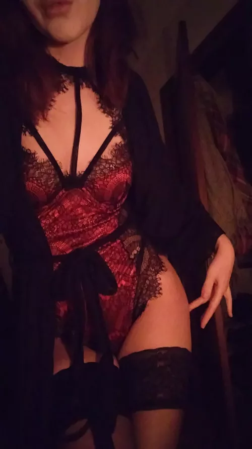 Showing juuuust enough to tease . .