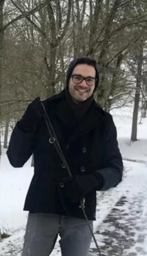 Snowy sunday here 🥶