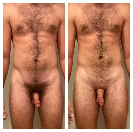 soft and hairy vs. soft and trimmed - what’s your opinion?