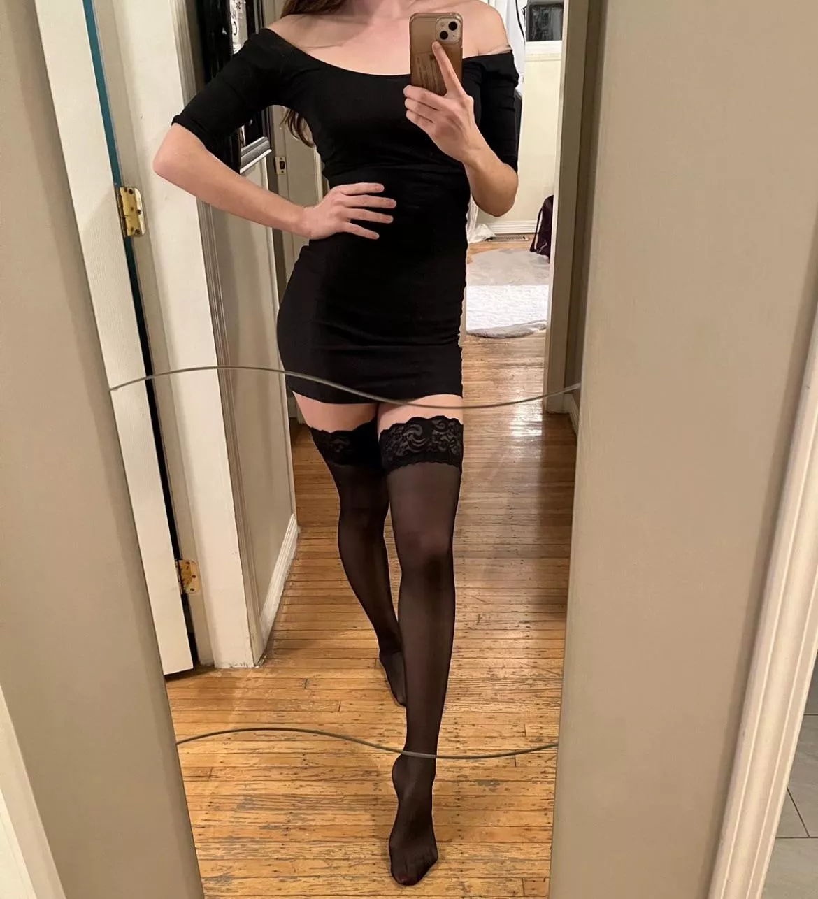 Stockings make my outfit THAT much better
