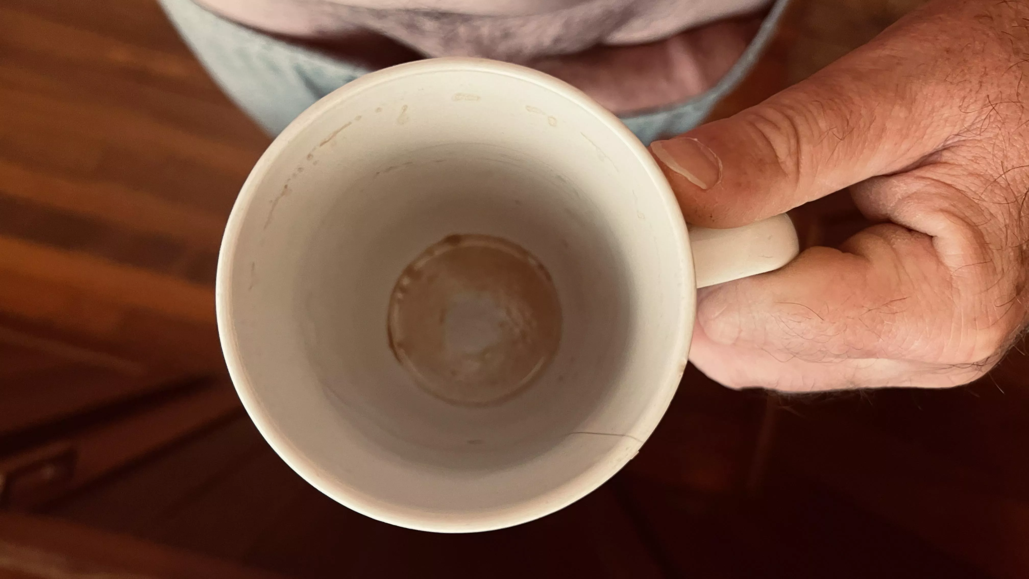 Sunday (M)orning re-fill required.