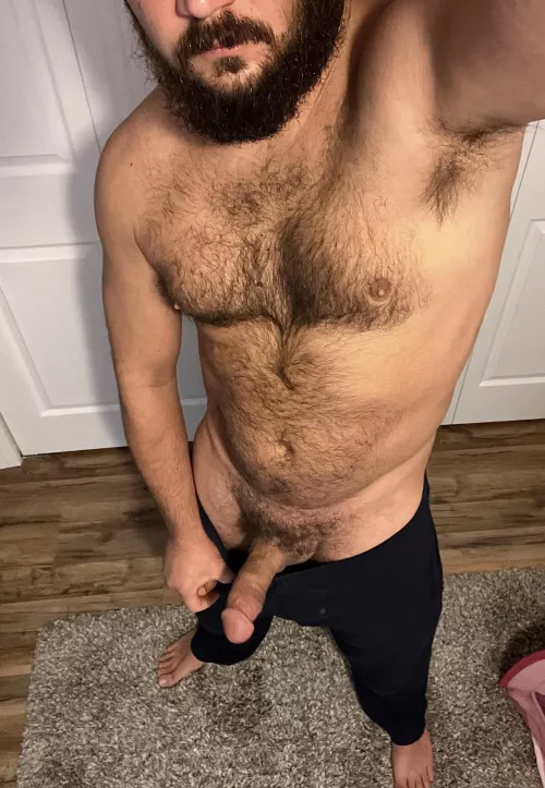 Tell me what you’d do to this beard and boner