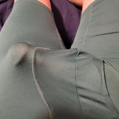 Throbbing to get out.