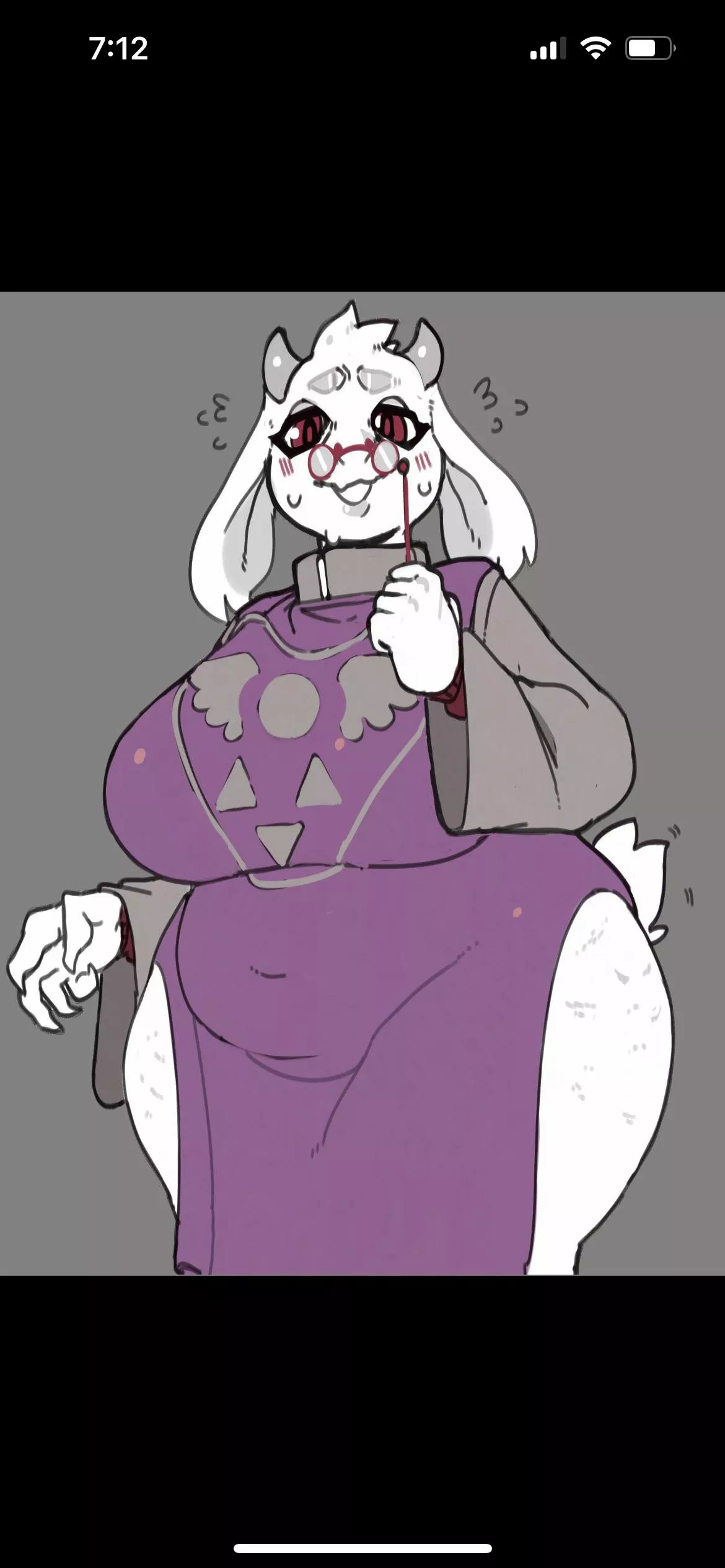 [Toriel] Soft Curves and Cute Glasses
