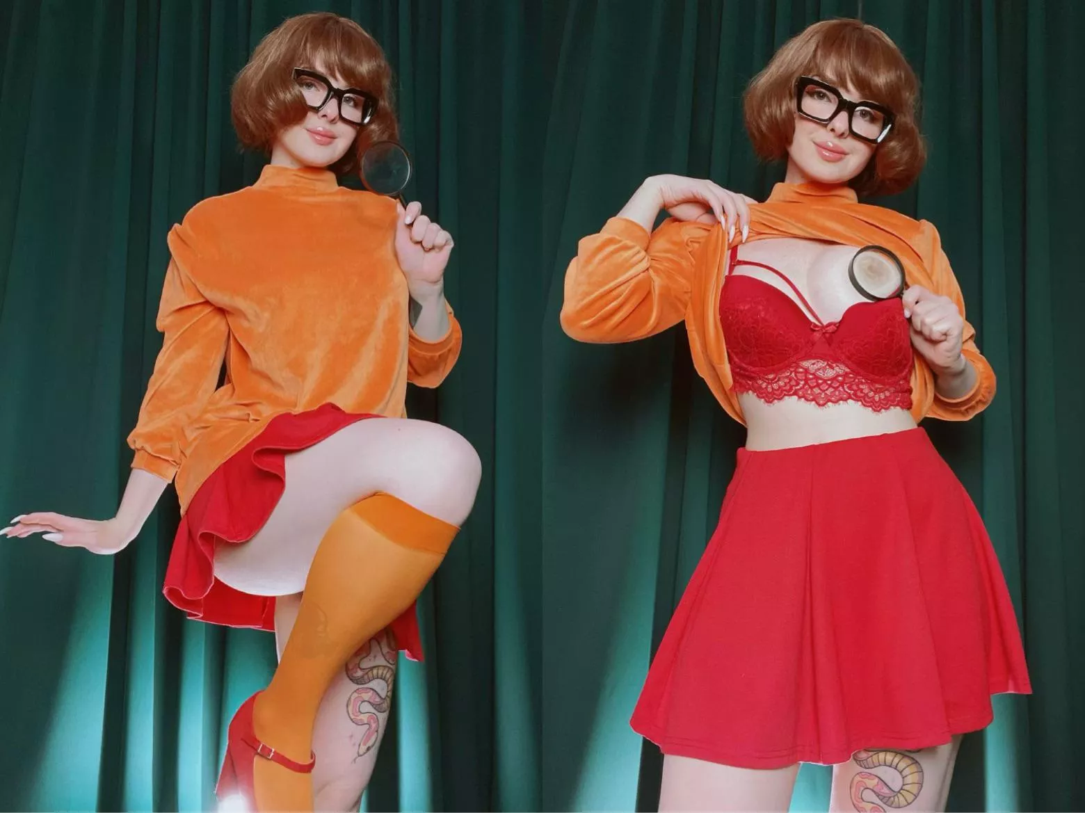 Velma from Scooby Doo by LilSlvKitten 🧡❤️