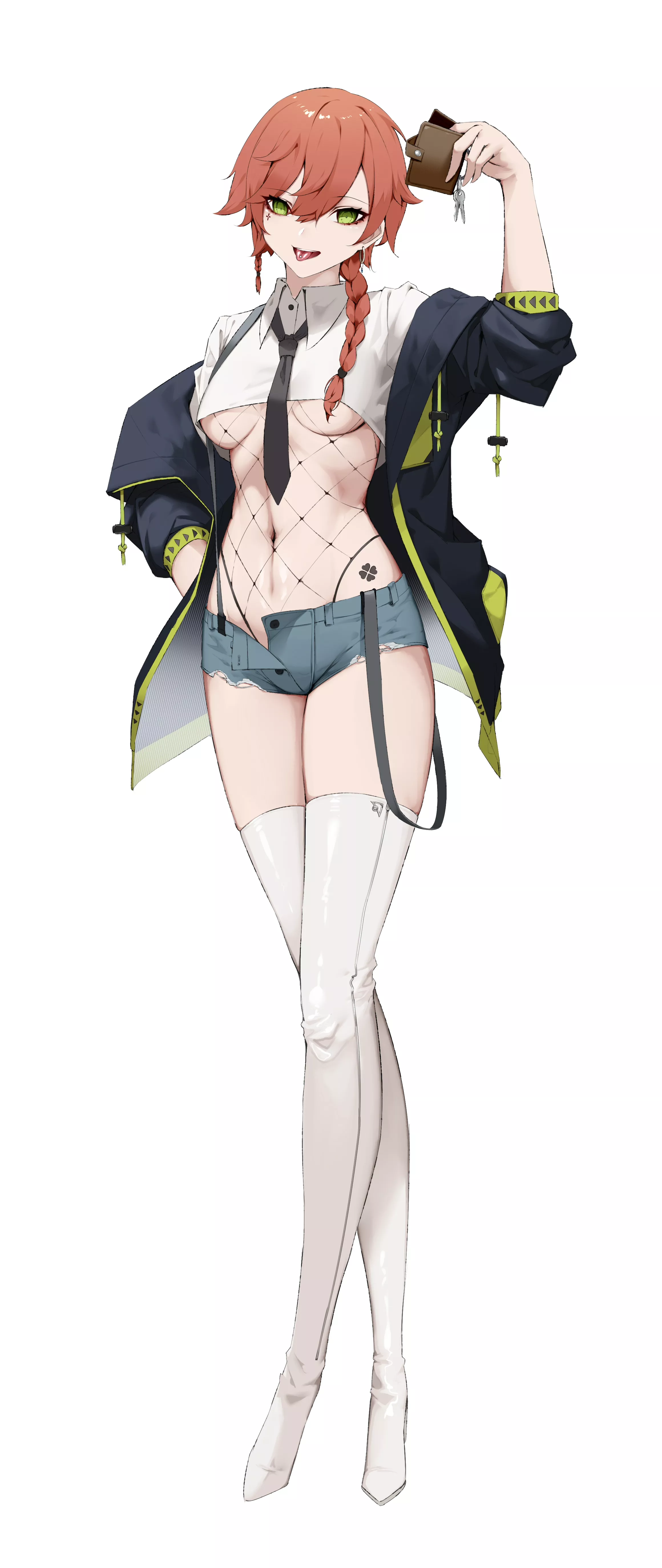 White Thigh Boots [Artist's Original]