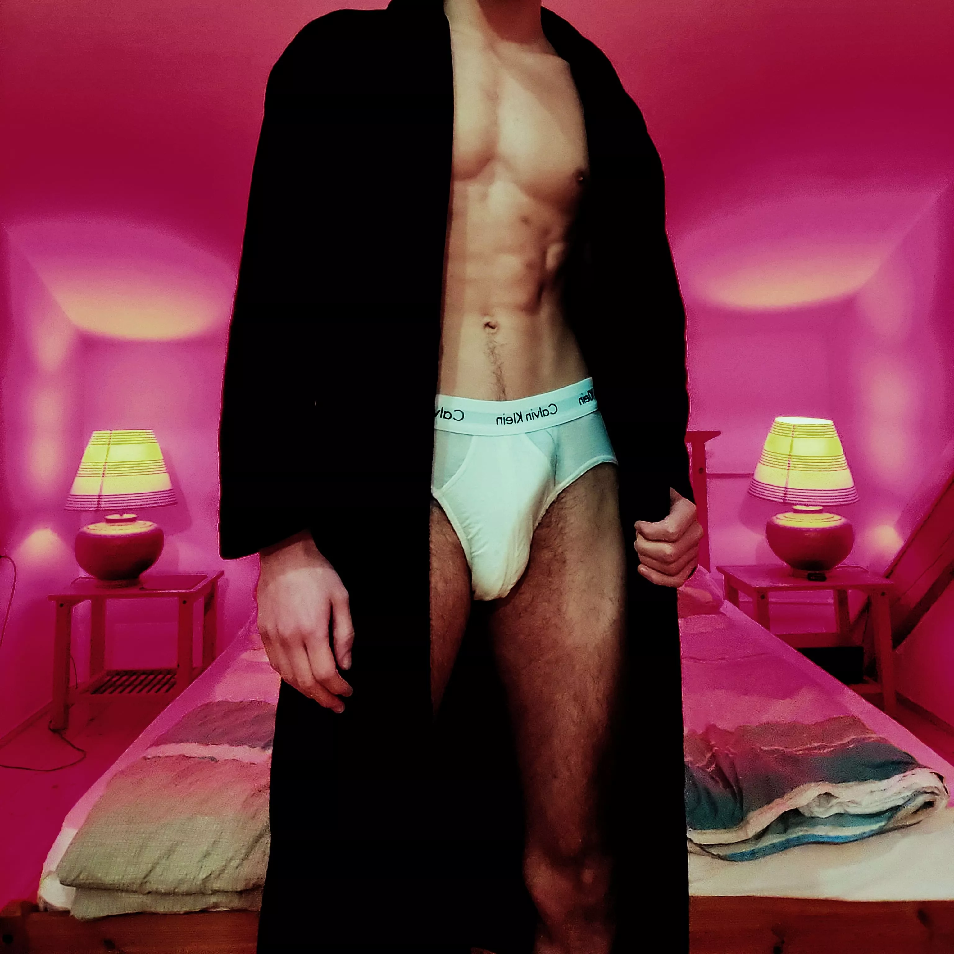 White underwear hits differently ❤️‍🔥🌹