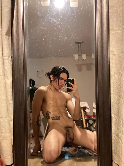 Would you let me lick your balls?