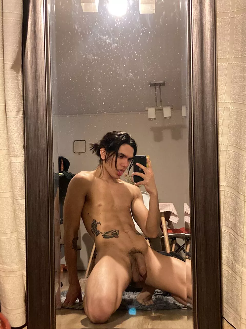 Would you let me lick your balls?