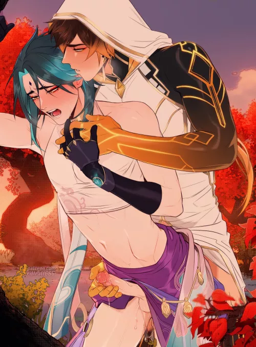 Xiao And Zhongli Public Sex