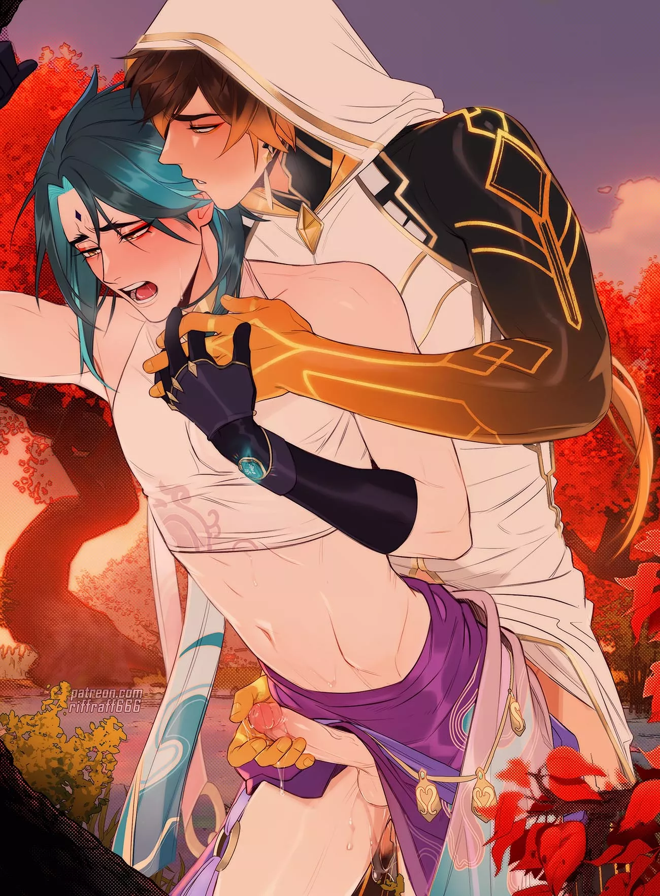 Xiao And Zhongli Public Sex