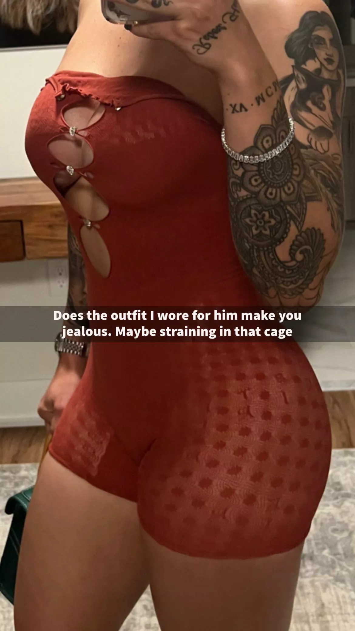 Your wife knows how to tease you