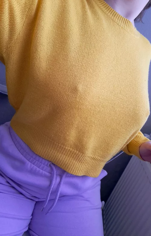 [25F] oops, they're poking through 🤭🍒