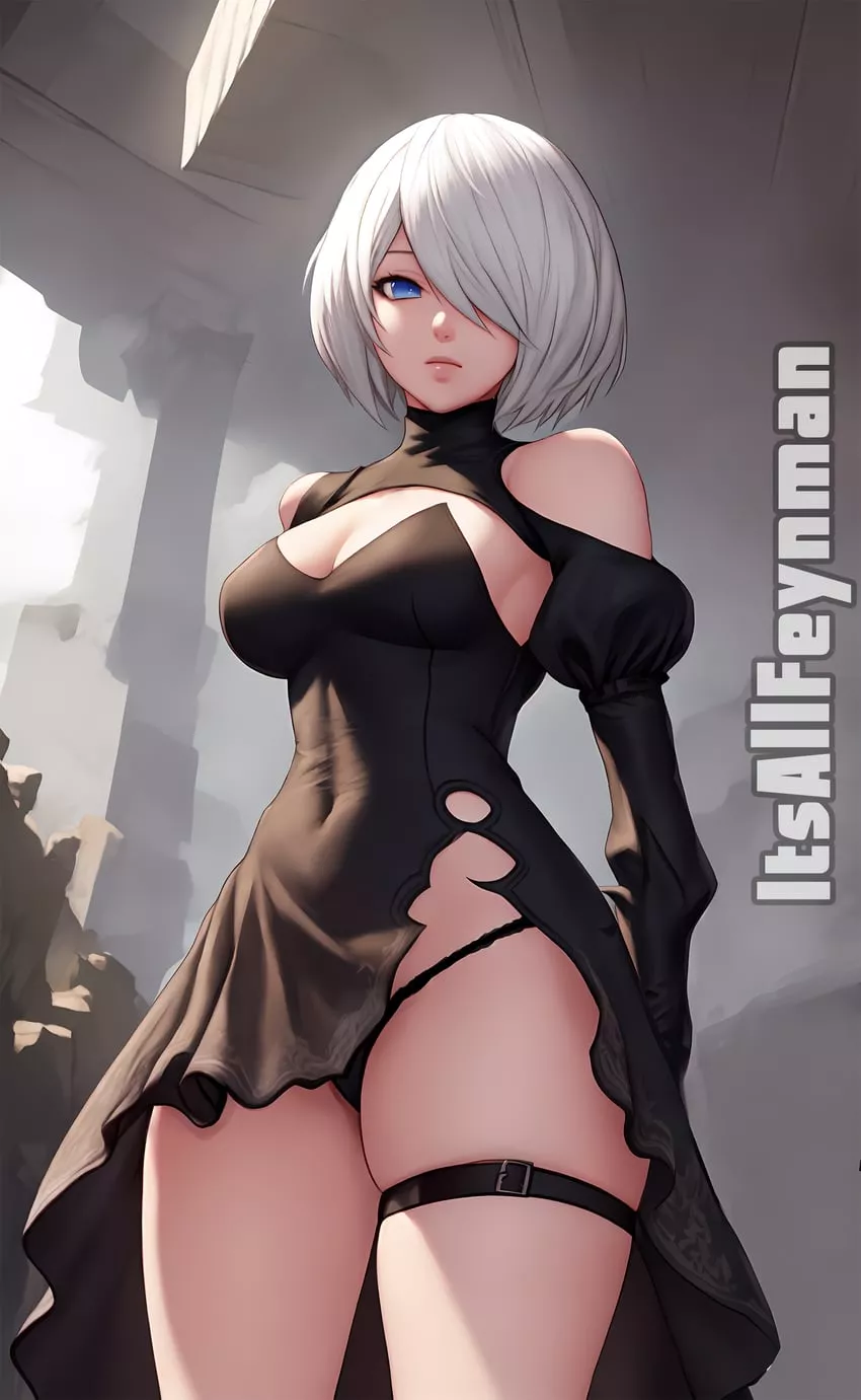 2B's superb thighs (itsallfeynman)